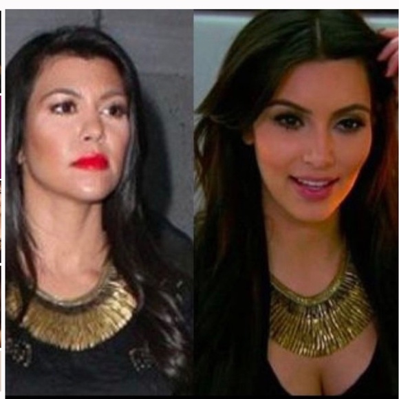 Stella and Dot Gold Pegasus Statement Necklace NIB‎ - Picture 3 of 8